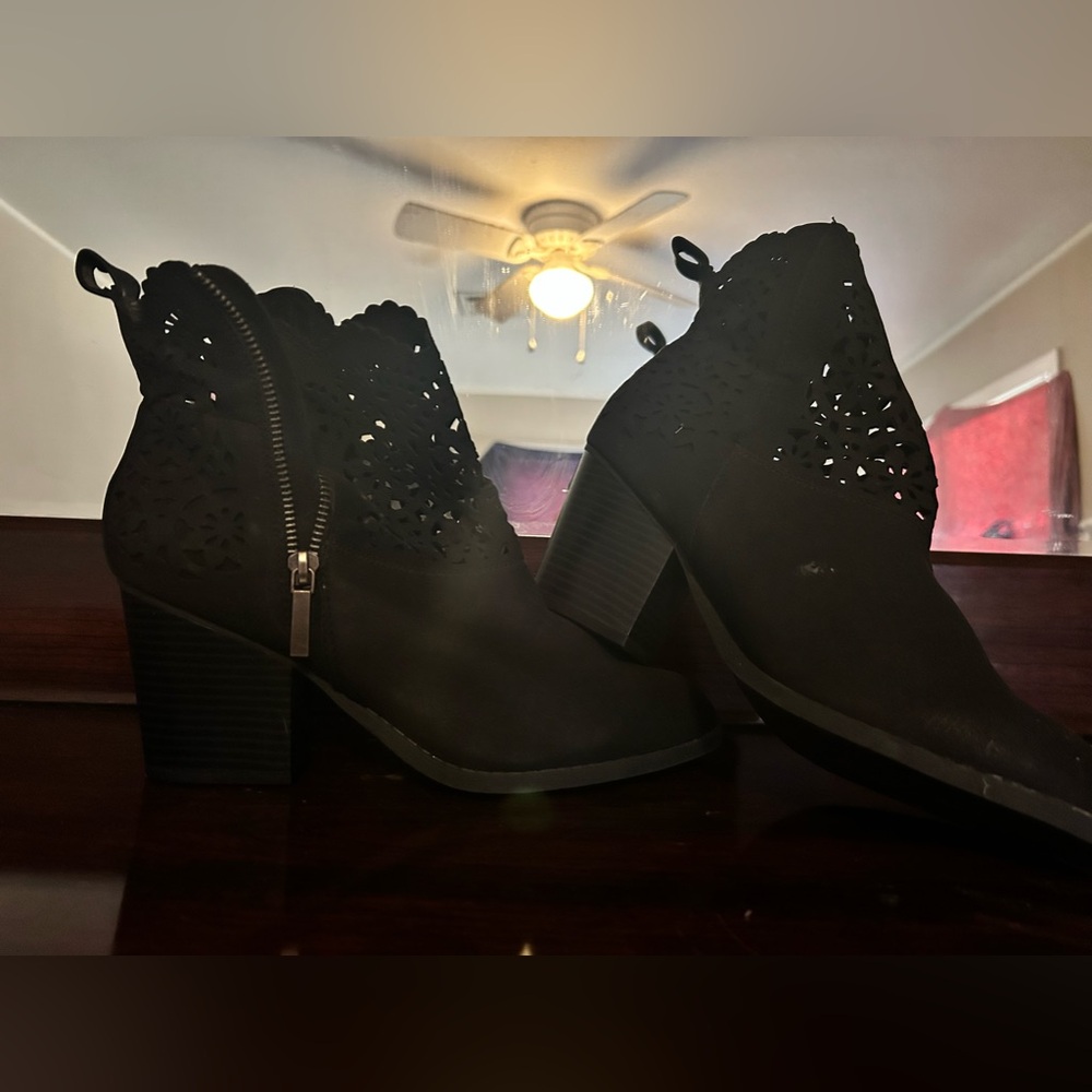 Women's Black Ankle Boots